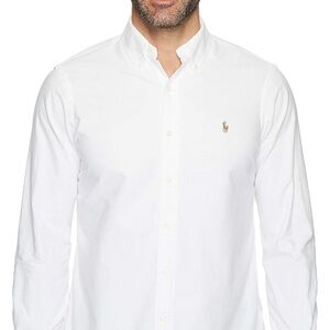 Ralph Lauren White Button-Down Shirt